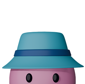 With hat